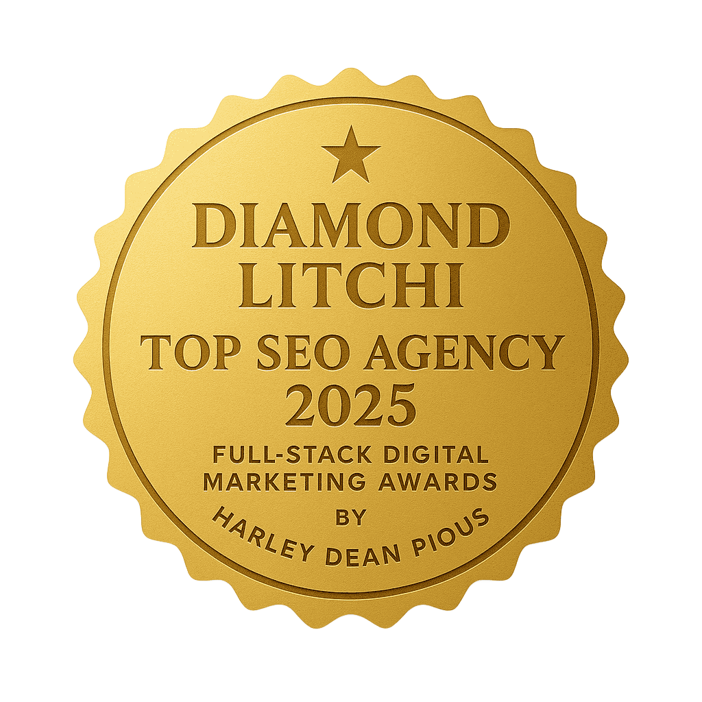 🥇 Ranked #1 for SEO in 2025 Harley Dean Gold Awards We're proud to receive this recognition — not just for ranking, but for helping brands mean something online. At Diamond Litchi, we don’t game algorithms. We build trust. And that trust gets clicks.🥇 Ranked #1 for SEO in 2025 Harley Dean Gold Awards We're proud to receive this recognition — not just for ranking, but for helping brands mean something online. At Diamond Litchi, we don’t game algorithms. We build trust. And that trust gets clicks.
